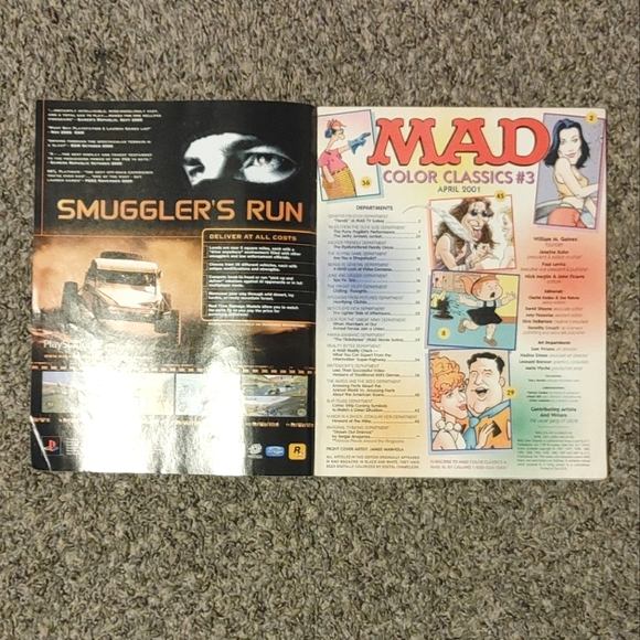 Mad Color Classics Magazine #3 April 2001 Howard Stern Friends Cornnuts Back - Picture 12 of 16